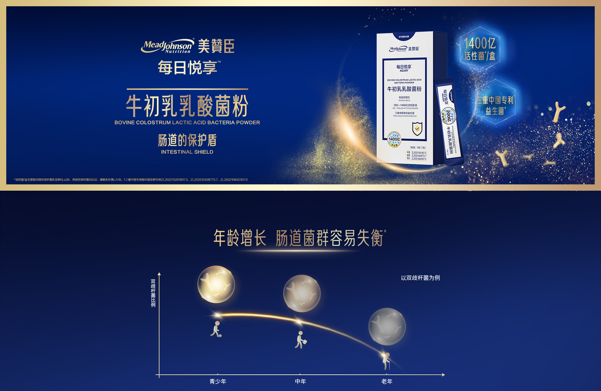 每日悅享牛初乳乳酸菌粉