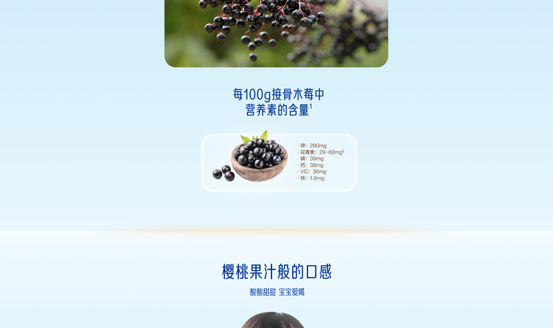 學(xué)優(yōu)力接骨木莓針葉櫻桃飲