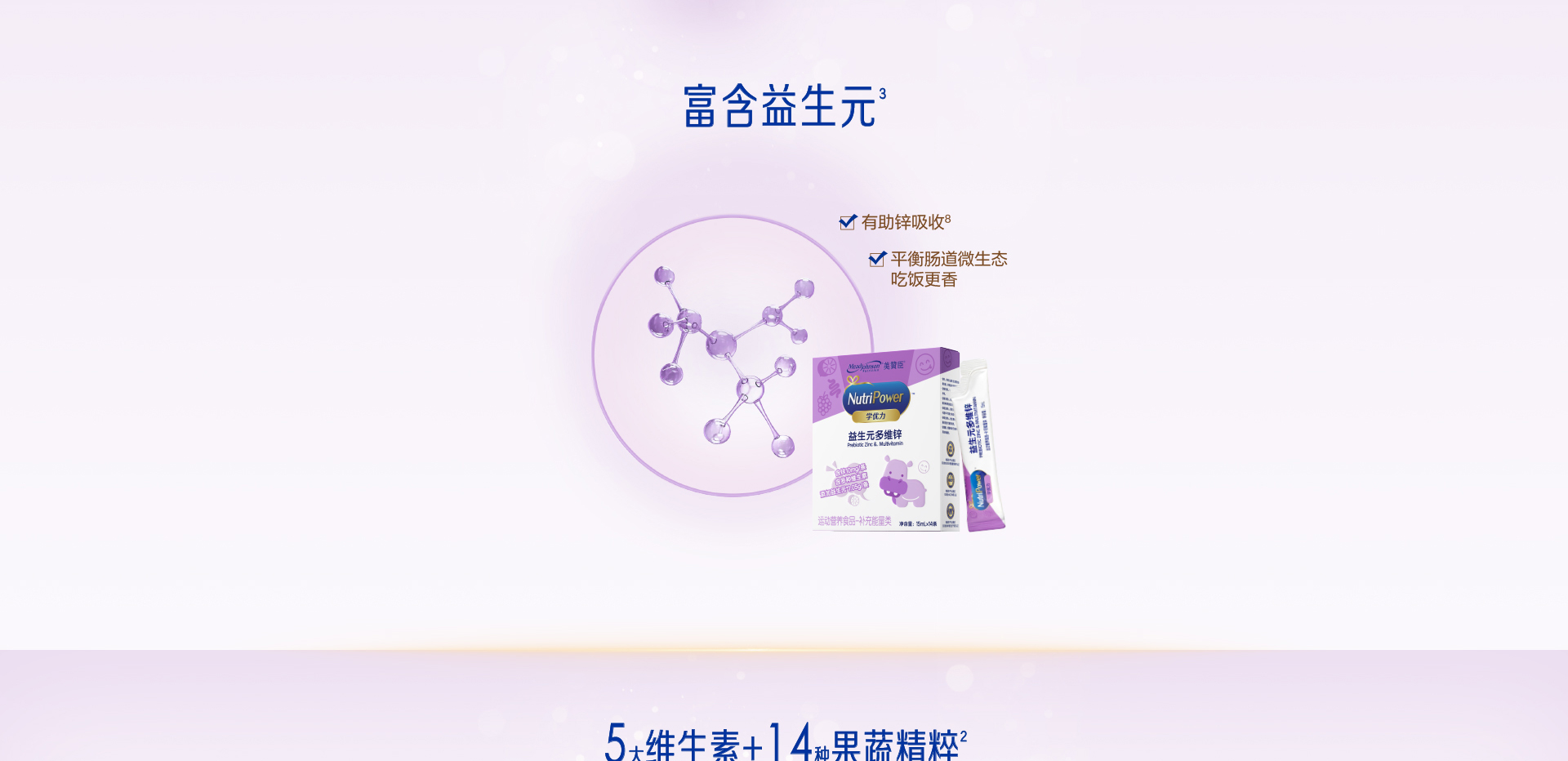 學(xué)優(yōu)力益生元多維鋅