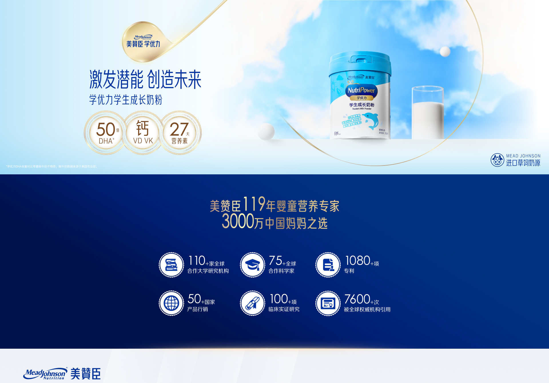 學(xué)優(yōu)力學(xué)生成長奶粉